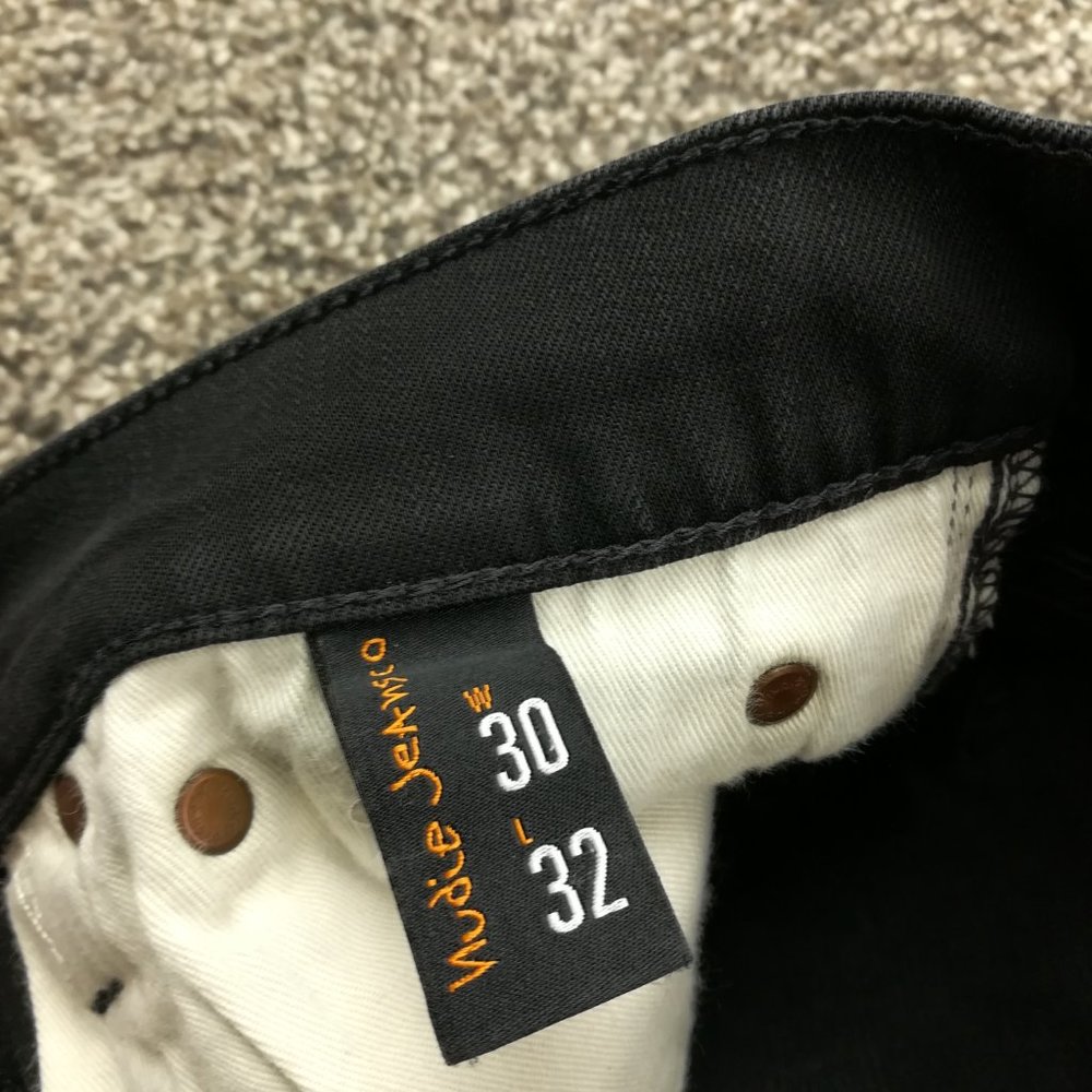 Nudie Jeans Men's Skinny Jeans - Black - Picture 3 of 9